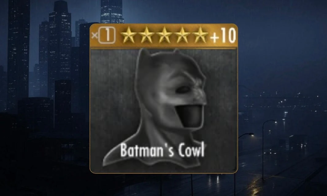 Batman's Hooded Cloak/Cowl