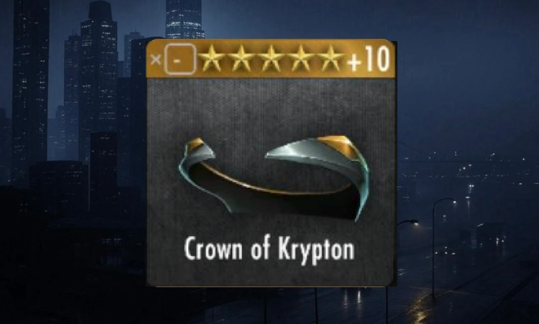 Superman's Headband/Crown of Krypton