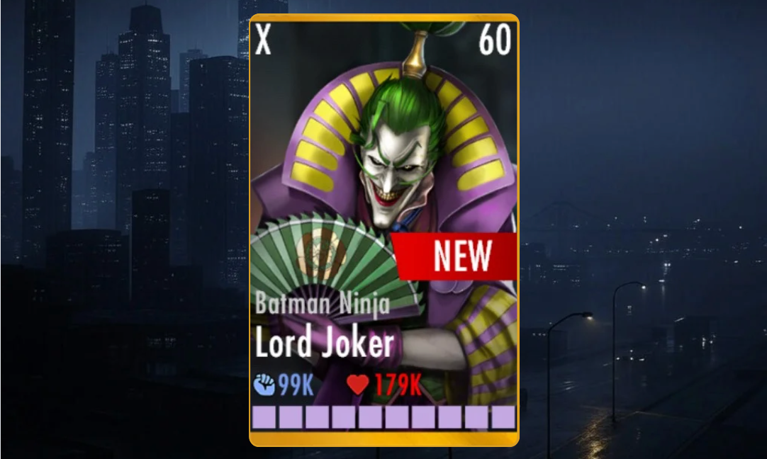 Lord Joker Batman Ninja