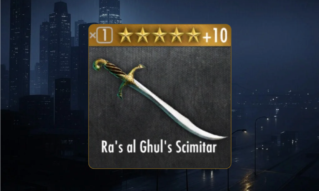 Ra's al Ghul's Dagger/Scimitar