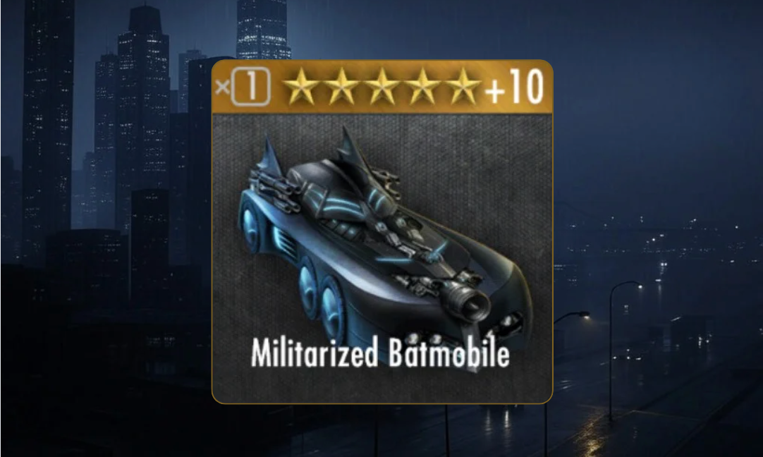 The Batmobile/Militarized Batmobile