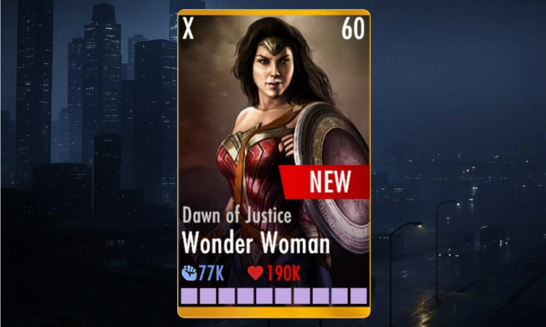 Wonder Woman Dawn of Justice