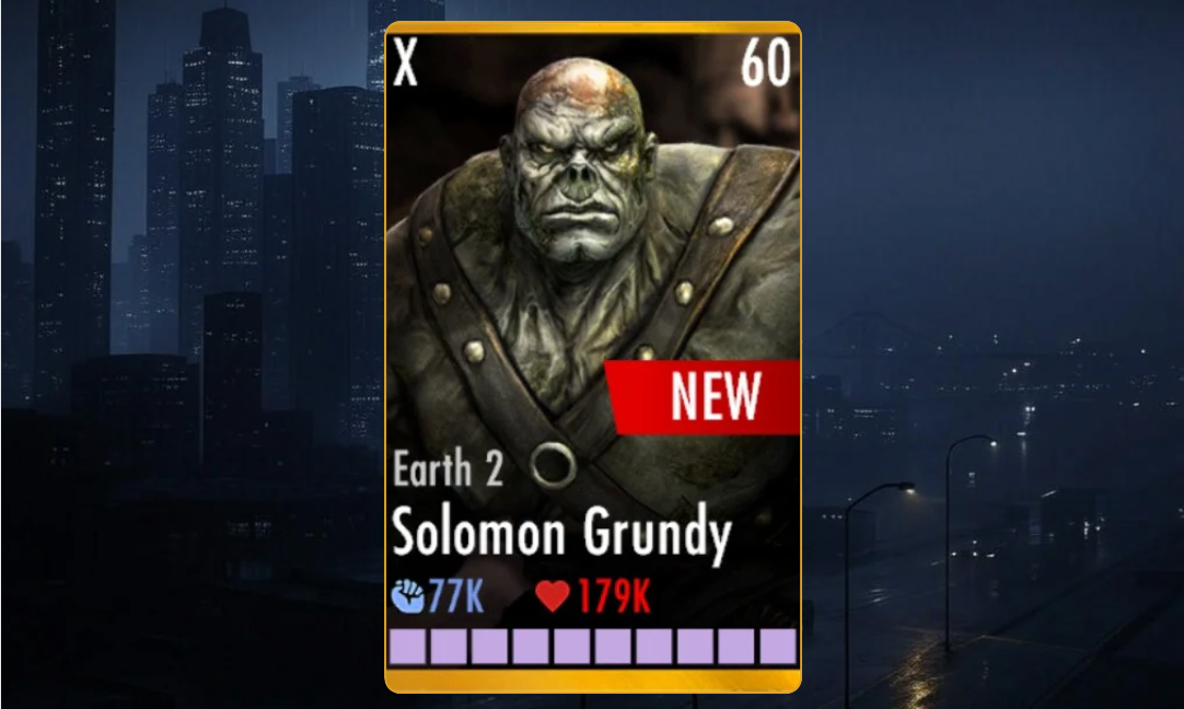 Solomon Grundy Earth 2