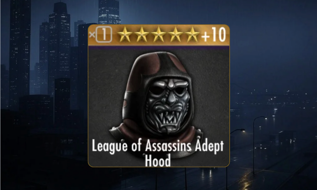 League of Assassins Hood/League of Assassins Adept Hood