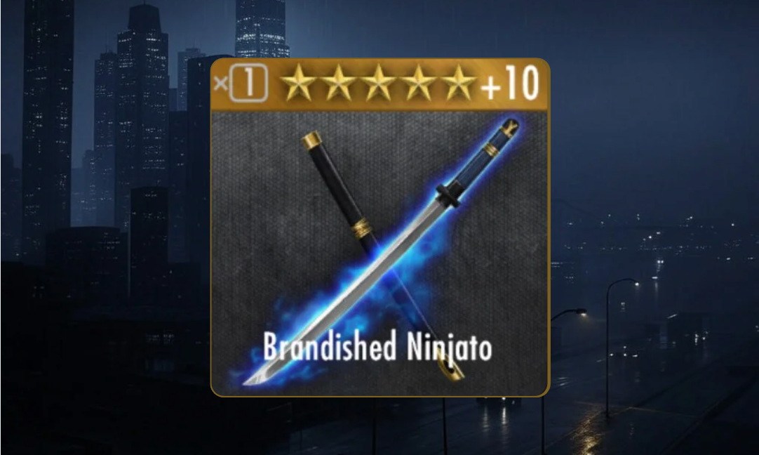 Brandished Ninjato