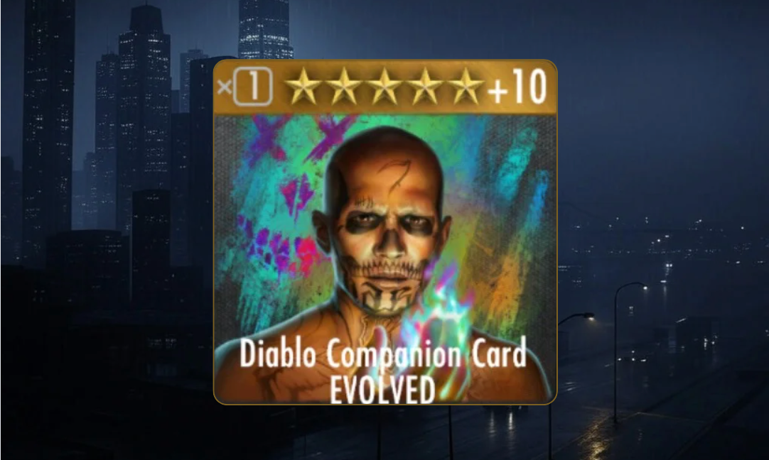 Diablo Companion Card/Evolved