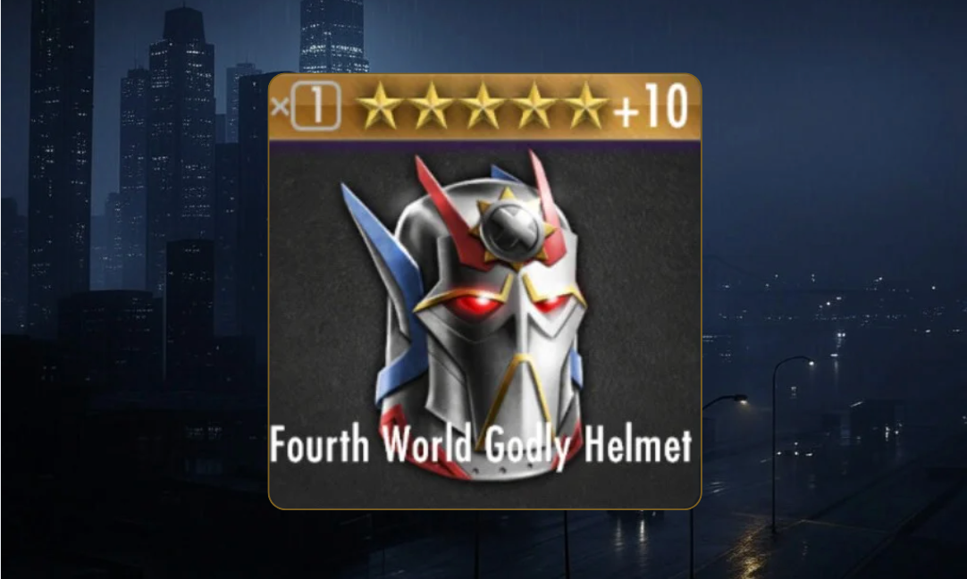 Fourth World Helmet/Fourth World Godly Helmet