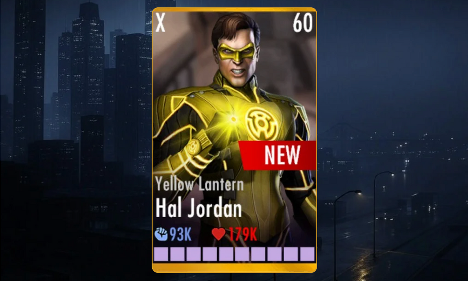 Hal Jordan Yellow Lantern