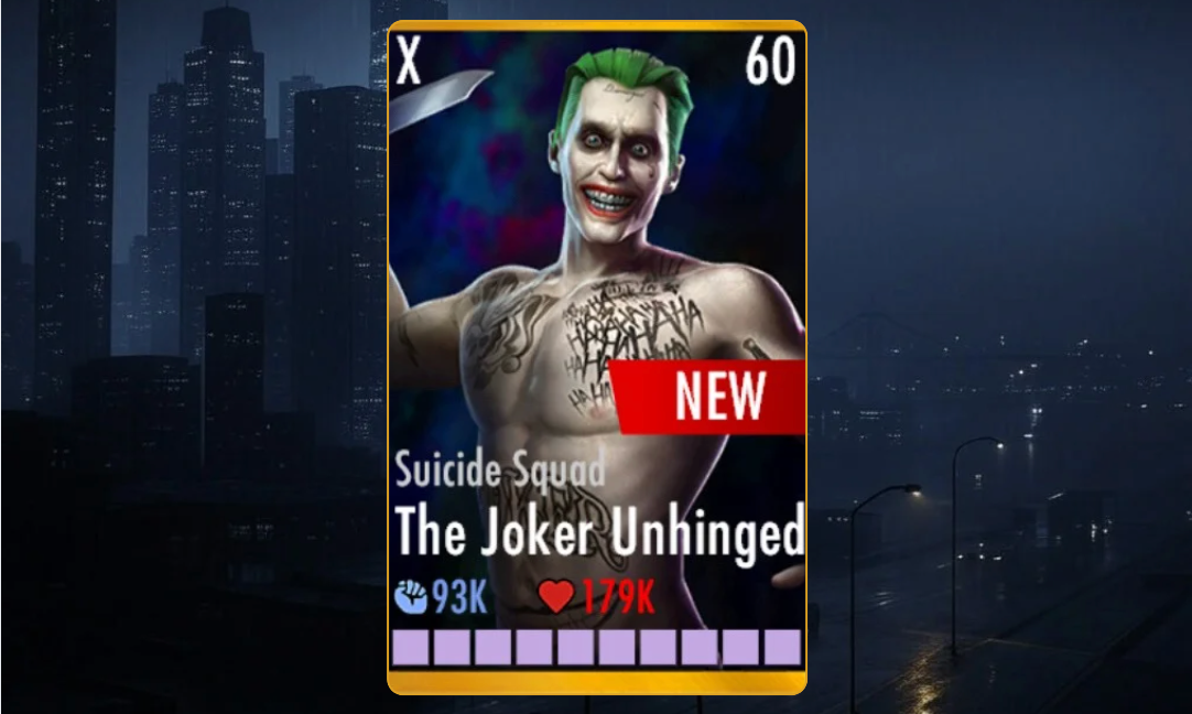 The Joker Unhinged Suicide Squad