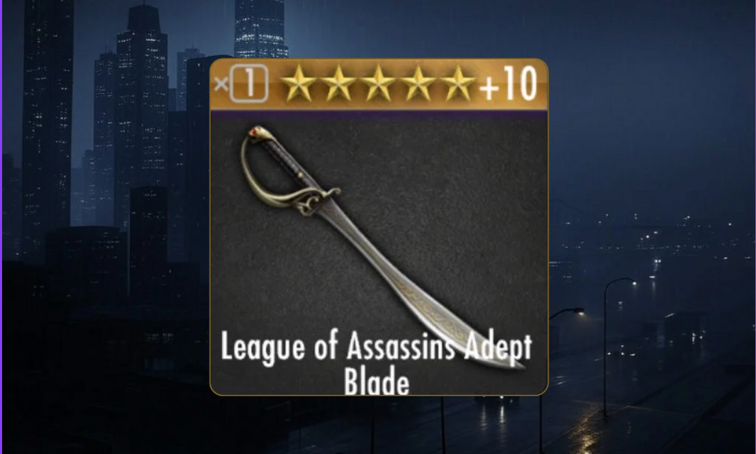 League of Assassins Blade/League of Assassins Adept Blade